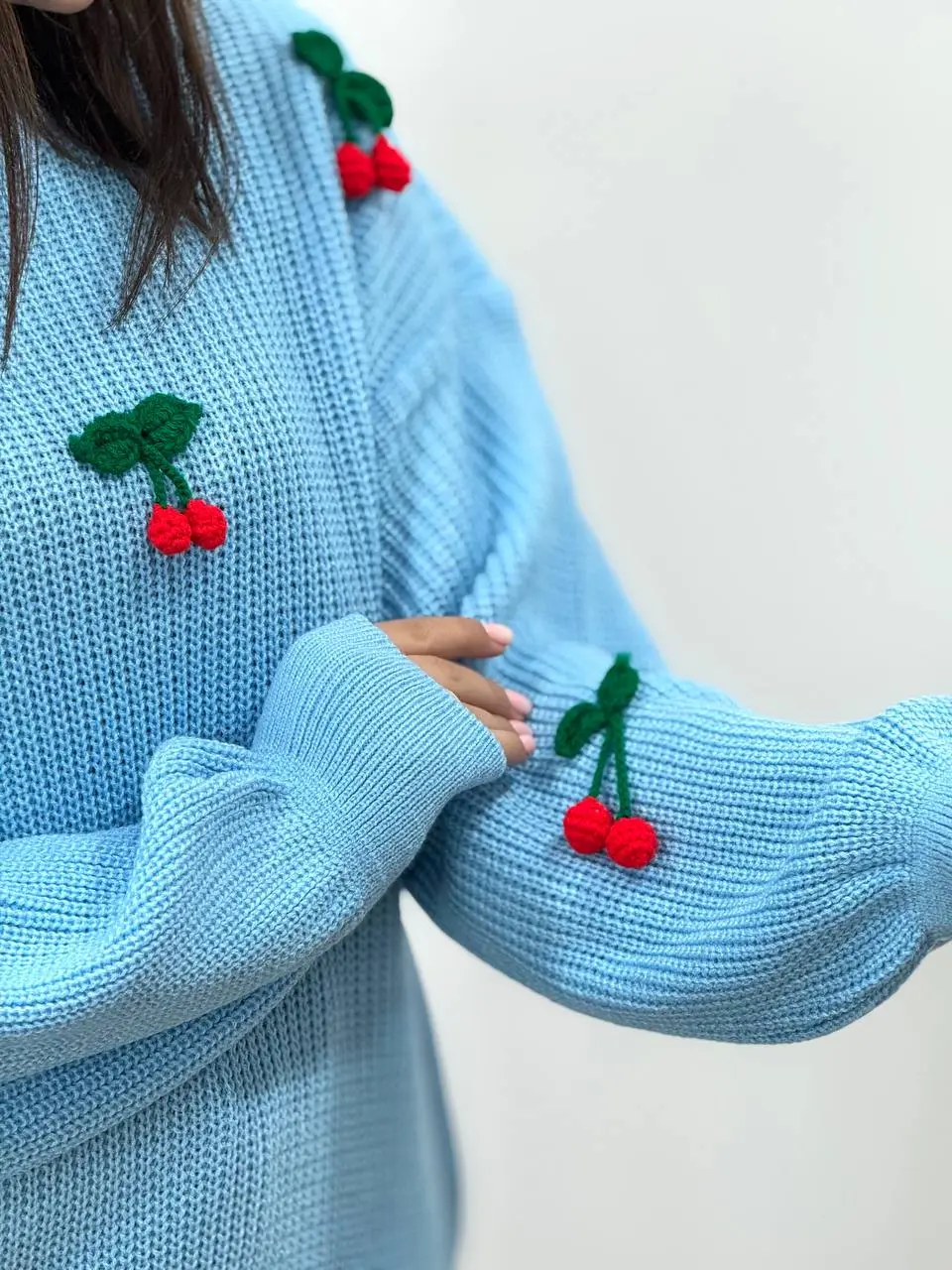 پلیور بافت آلبالو 1